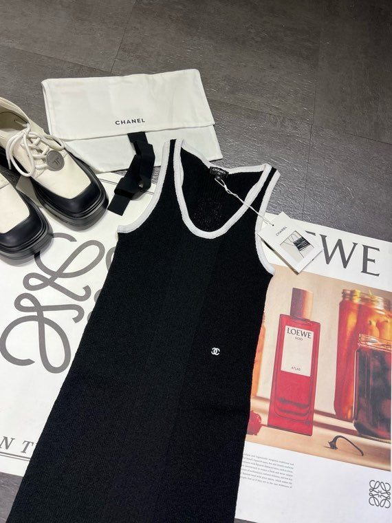 CHANEL 26S KNIT TANK DRESS STYLE 1099
