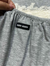 MIUMIU 26S TOP AND SKIRT SET STYLE 1099