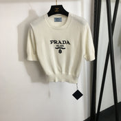 PRADA 25S SHORT-SLEEVE SWEATER 280