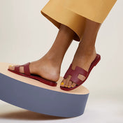 0RAN SANDAL ROUGE H