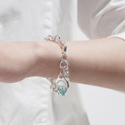 LOVE HEART RETURN TO TIF SILVER BRACELET