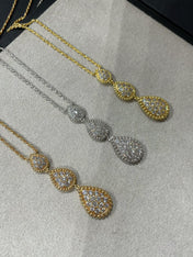 BOHEME DIAMOND 3 MOTIFS NECKLACE