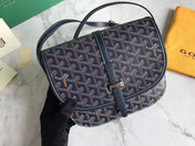 BELVEDERE PM BAG 21CM NAVY BLUE CANVAS