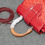 SAIGON SOUPLE MINI BAG RED CANVAS