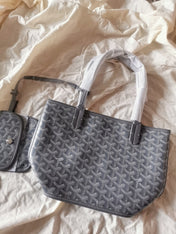 MINI HOBO BOHEME 38CM GREY CANVAS