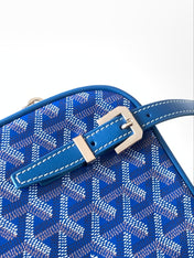GOYA SECOND-HAND TOAST BAG 21CM SKY BLUE CANVAS