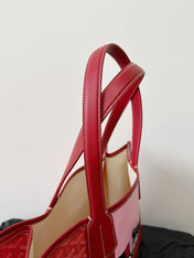 GOYA VILLETTE TOTE 45CM RED CANVAS