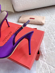Vlogo Slingback Pump 90MM Purple