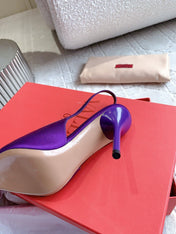 Vlogo Slingback Pump 90MM Purple
