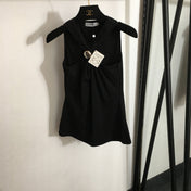 LOEWE 26S HALTER NECK SLEEVELESS TOP 377